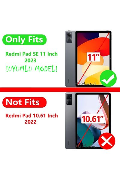 m.tk moveteck واقي شاشة Xiaomi Redmi Pad Se 11 بوصة زجاج شفاف نانو مرن مقاوم للكسر زجاج الشاشة متوافق تمامًا 2023