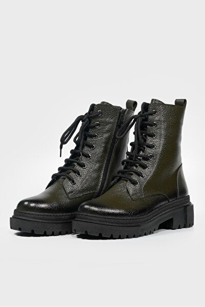 TUNAELLİ ΓΥΝΑΙΚΕΙΑ ΠΡΑΣΙΝΟ ΓΝΗΣΙΟ ΔΕΡΜΑ ΜΕΓΕΘΟΣ 35-41 ΜΠΟΤΕΣ & ΜΠΟΤΕΣ