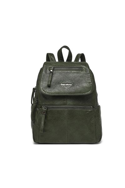 BARCELONA 21K Wash Leather Medium Size Women's Backpack 21-K Barcelona 1675