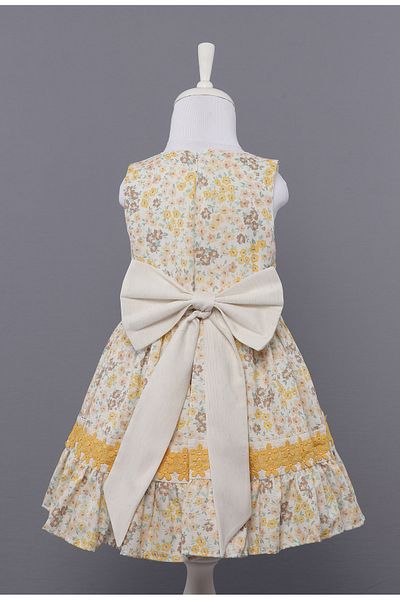 HAPŞII KİDS Daisy Patterned Girl's Dress