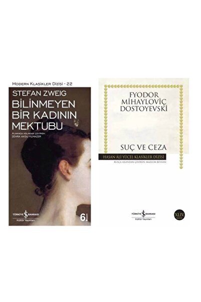 TÜRKİYE İŞ BANKASI KÜLTÜR YAYINLARI Bilinmeyen Bir Kadının Mektubu - Suç ve C...