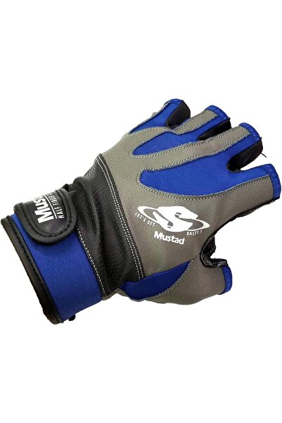 Mustad Half Finger Casting Glove Spin Eldiven