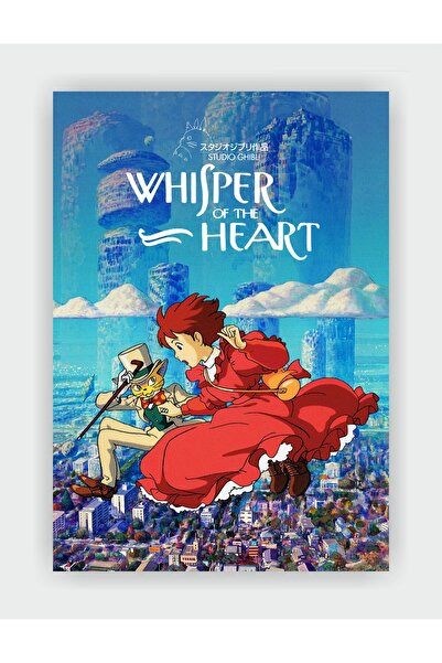 fırsatlar diyarı Whisper of the Heart - Studio Ghibli Anime Film Duvar Poster...