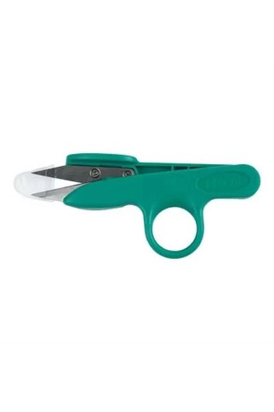 chichi Tc-801 Plastic Spring Thread Cleaning Scissors Green
