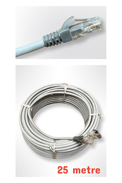 Endur 25 Metre Cat 6 Network Internet Ethernet Bilgisayar Kablosu