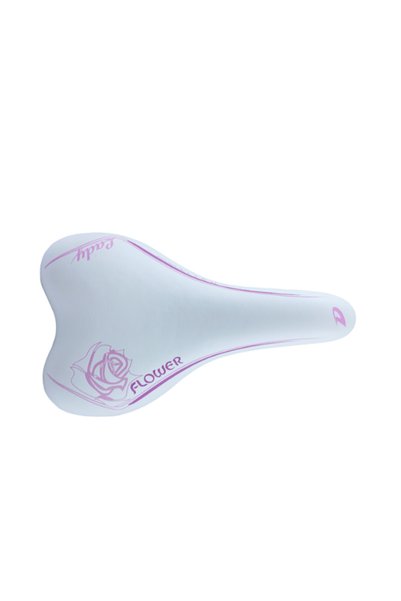 HSGL Bicycle Saddle Flower White Pink Child Saddle ddk SLE 242