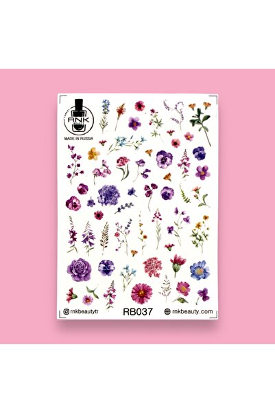 RONIKI RONİKİ SU TRANSFER NAİL ART STİCKER