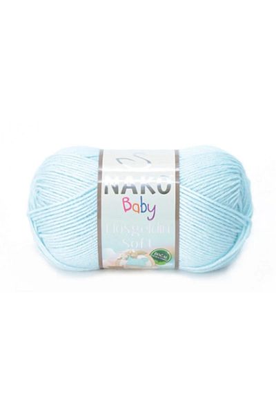 NAKO Knitting Rope 5 PIECES 85 NEWBORN BEADS
