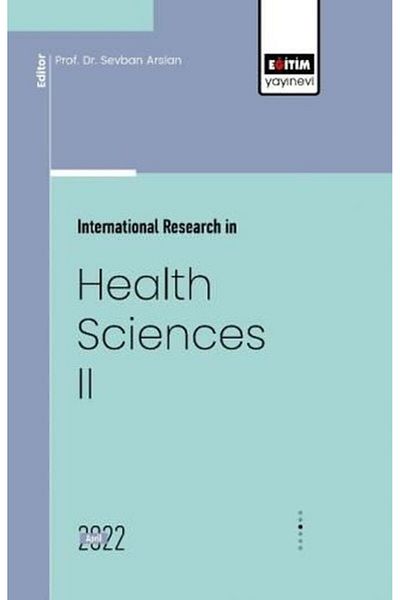 Eğitim Yayınevi International Research in Health Sciences 2