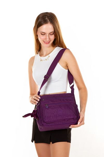 LOOP DESIGN Geantă Kılinkır Messenger, cu buzunare multiple, țesătură rezistentă la ploaie