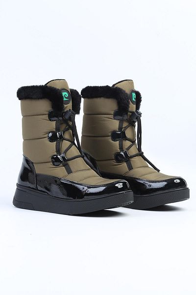 Pierre Cardin ® |   PC-52595 - 3256 Χακί - Γυναικείες Μπότες