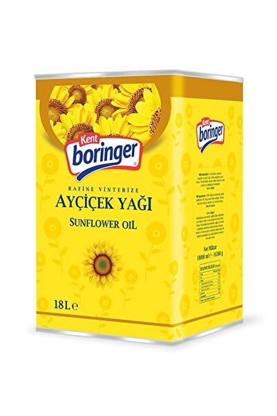 Kent Boringer Kb Ayçiçek Yağı 18 Lt