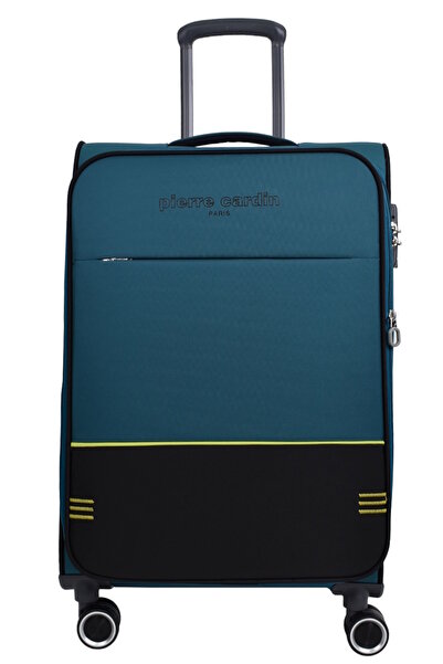 Pierre Cardin Ultra Light Hafif Lüx Kumaş Büyük Boy Valiz PC8200