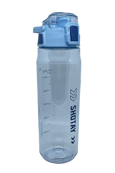Shotay Comfortable Drinking 750 ml Strawless Handled Water Bottle with Lockable Lid