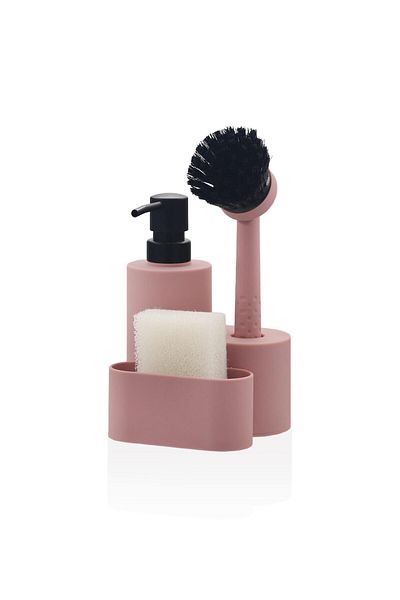The Mia THE MIA ROUND LIQUID SOAP DISPENSER PINK