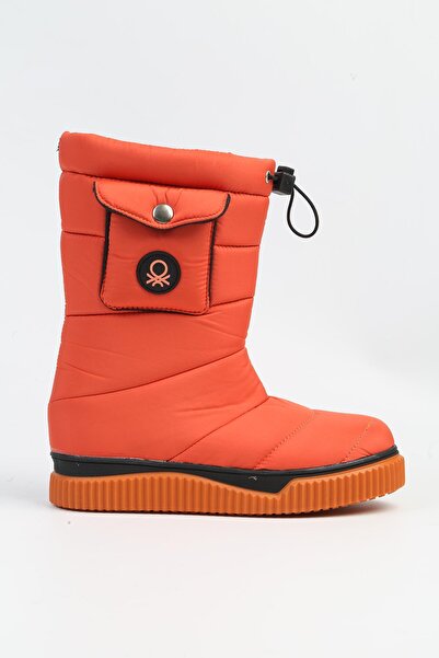 Benetton ® | BN-50026 - 3256 Turuncu - Kadın Bot