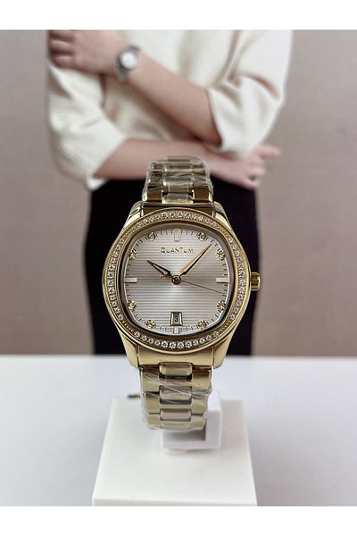 Quantum WOMEN'S STONE WRISTWATCH 5 ATM WATERPROOF