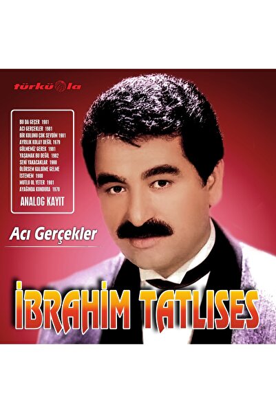 Genel Markalar İbrahim Tatlıses Acı Gerçekler Vinly Plak Alithestereo