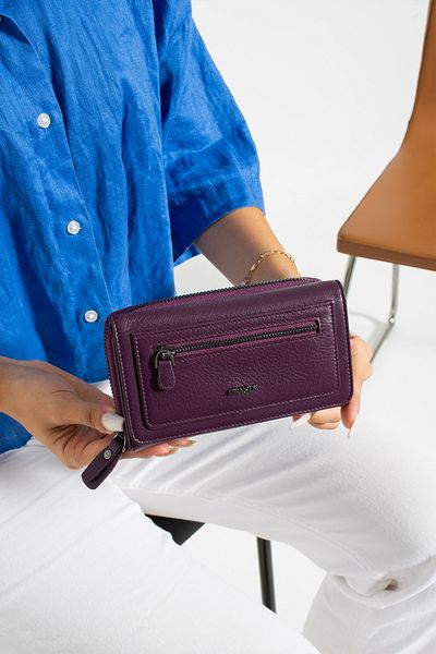Grande 2715 Genuine Leather Women's Card Holder, Paper & Coin Compartment Model Stylish Card Holder Wallet DAMSON