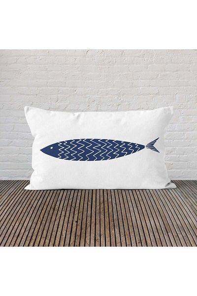 The Lucid Lab a Fish 30cm x 50cm / Θήκη μαξιλαριού διπλής όψης με θέμα τη θάλασσα