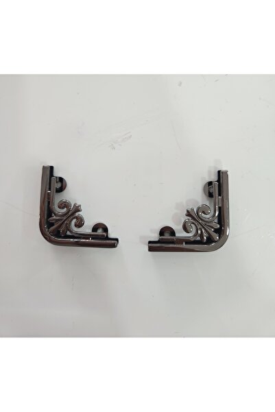 fundahobi أنثراسايت 3 سم 1 زوج زاوية الحقيبة