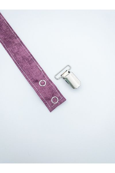 Le Petite Histoire Pacifier Strap Pacifier Chain 100% Cotton Washable