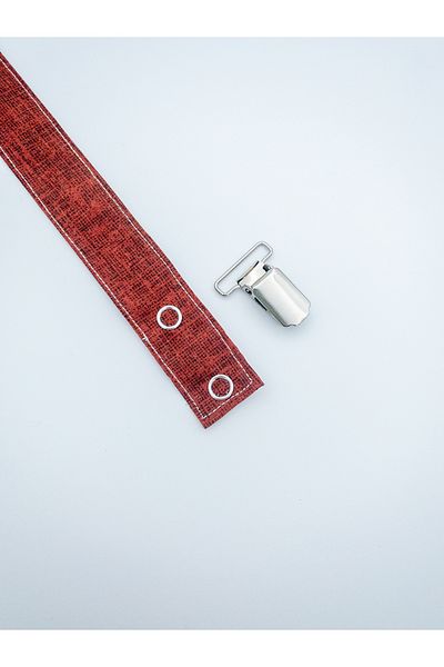 Le Petite Histoire Pacifier Hanger - Pacifier Chain 100% Cotton - Washable