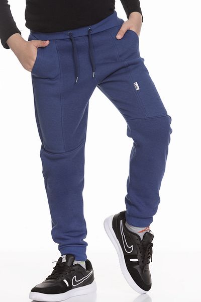 Perendi Unisex Παιδικό χοντρό αθλητικό παντελόνι Jogger με τσέπη