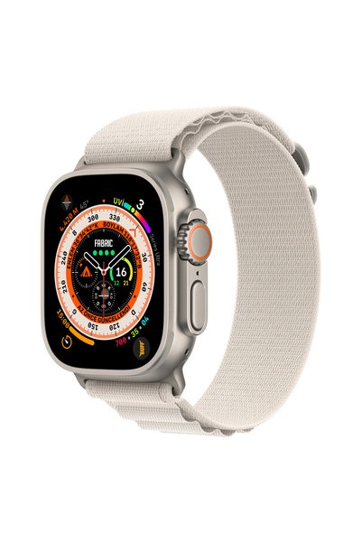 Buff Labs Buff Apple Watch Ultra Fabric Band 49mm Kayış Starlight