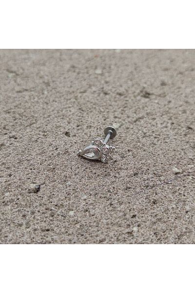 Liva 316L CERRAHİ STEEL PIERCING (Conch,Tragus,Helix,Flat,Lobe Earrings)