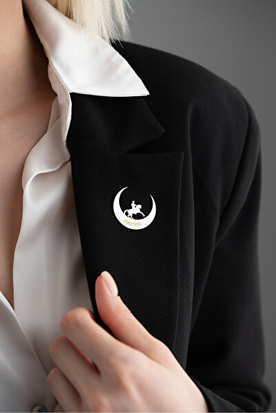 Genel Markalar 925 Ayar Cumhuriyetin 100. Yılına Özel Tasarlanmış Broş