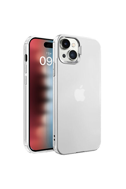 Buff Labs Buff iPhone 15 New Corner Kılıf Clear