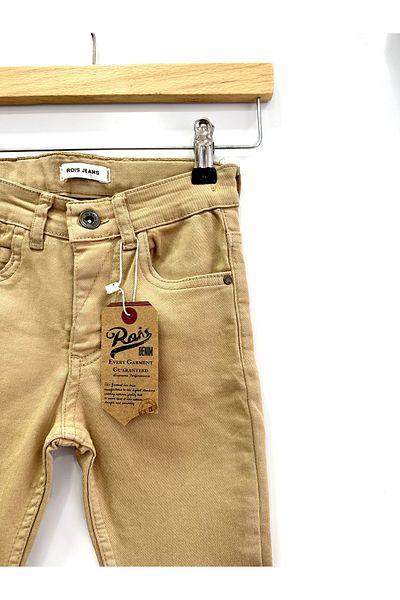 rois kids Beige Color Super Flexible Trousers