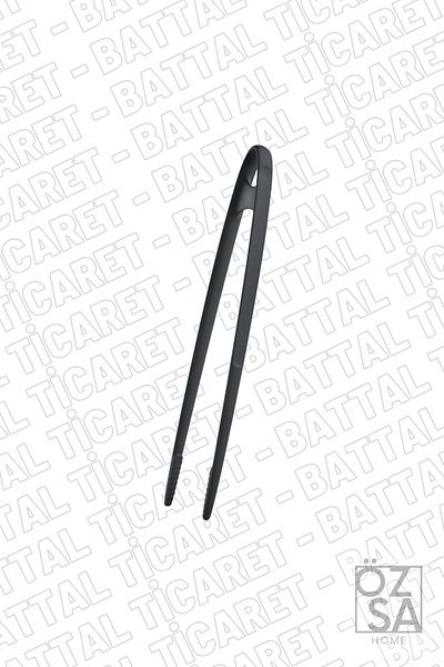 ÖzSa Home Practical Fireproof Non-Stick Hard Teflon Plastic Tweezer Tongs | Tweezer Tongs Durable Up to 220 Degrees