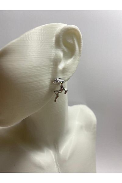 RenkliEvren DEER 3-PIECE EARRING SET STEEL EARRING NICKEL FREE