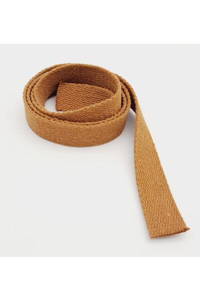 angel çanta aksesuar 1 metar tamne mlečne kafe boje 3 cm Pamuk kolona