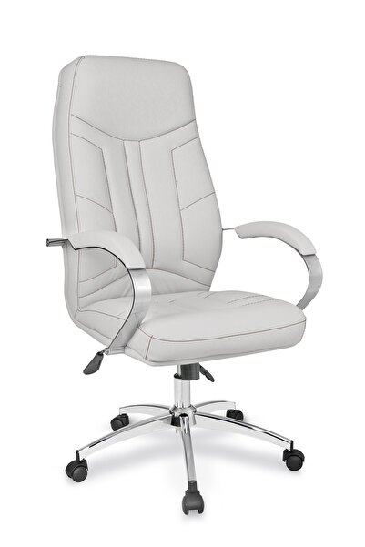 Genel Markalar Dizayn Müdür Koltuğu Multi Tilt Mekanizmalı Krom Yıldız Ayaklı