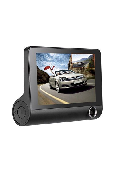 AteşTech 1080P Full HD Kayıt 3 Kameralı Araç İçi Sensörlü Geri Görüşlü Kamera