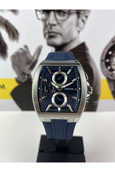 Quantum MEN'S CORNERED WRISTWATCH 10 ATM WATERPROOF