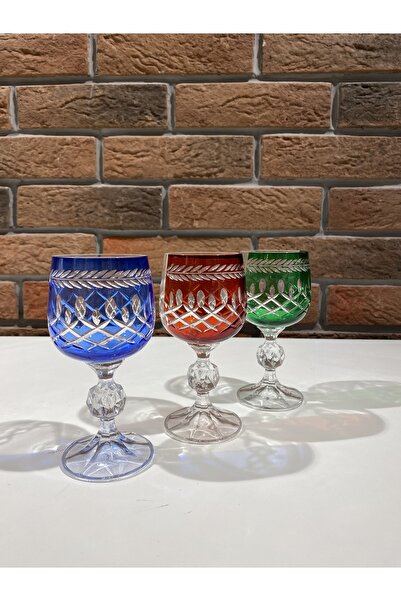 GOLD GLASS Kahve Yanı Bardağı Çift Desen 6 Renk