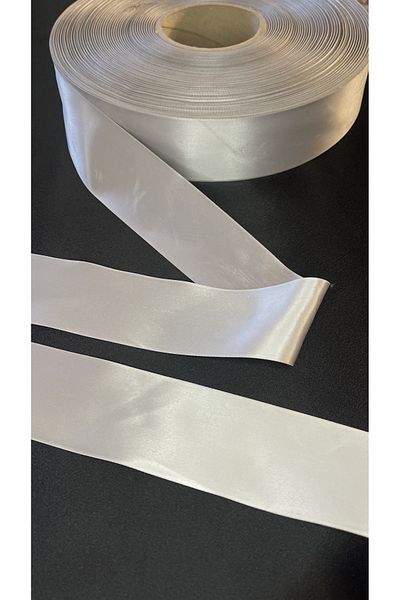 Ozpas Κορδέλα Σατέν Γκρι 5cm πλάτος 5 μέτρα