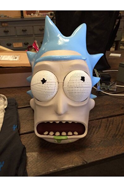 TuransoyCraft Cadılar Bayramı Ricki Sanchez Rick and Morty Maske Dev Boy Giyi...