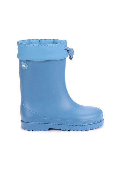 IGOR W10101 Chufo Cuello Παιδικές γούνινες μπότες Azul Blue Rain