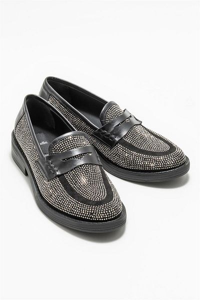 Elle Shoes Women's Loafer - Black