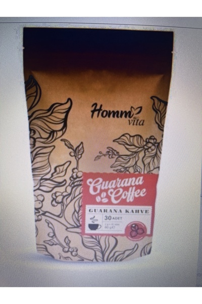 homm bitkisel HOMM VITA GUARANA KAHVE 30 ADET 60GR