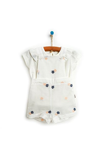 Bebbek Newborn Baby Sunshine Shorts Salopet- Tshirt Baby Girl