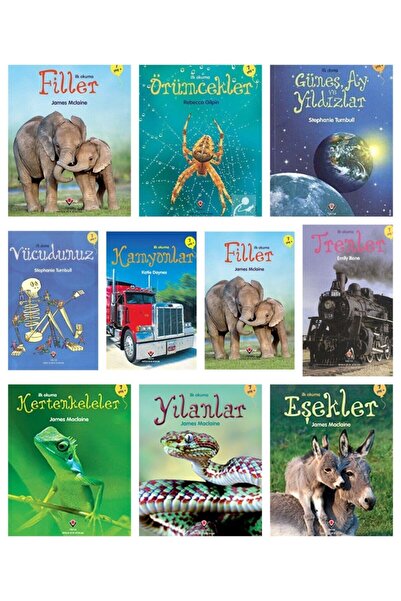 TÜBİTAK Popüler Bilim Yayınları Tübitak Popüler Bilim Ilk Okuma 10 Kitap Set