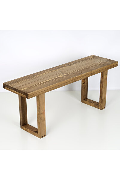 WOODENSA Ahşap Sandalye Ahşap Bank Mutfak Bankı Bench Wdn400