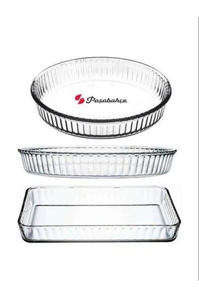 Paşabahçe pyrex baking tray - pyrex pyrex set of 3