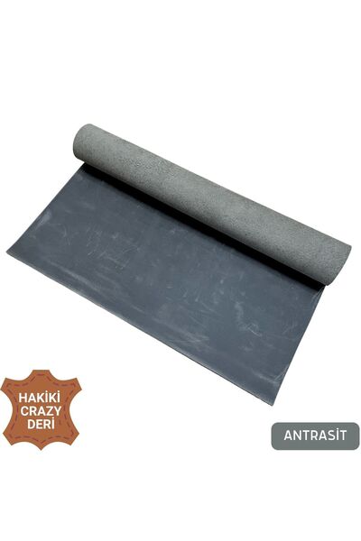 ipekbazaar Parça Deri 50x40cm Deri Hobi Için Crazy Deri Hakiki Deri Parçası